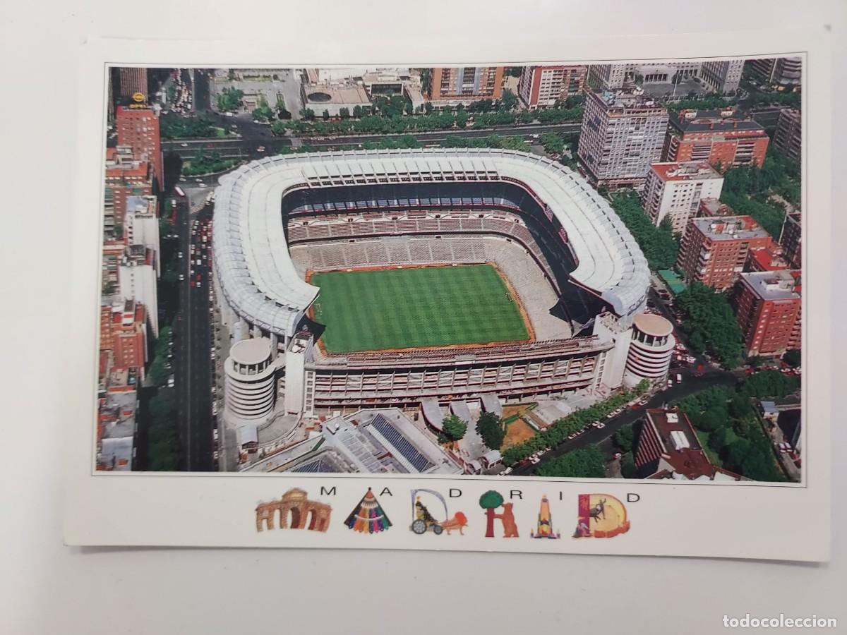 Postales: POSTAL MADRID ESTADIO SANTIAGO BERNABEU. SIN CIRCULAR. REAL MADRID FUTBOL. MIGUEL TORIBIO. CA. 1994