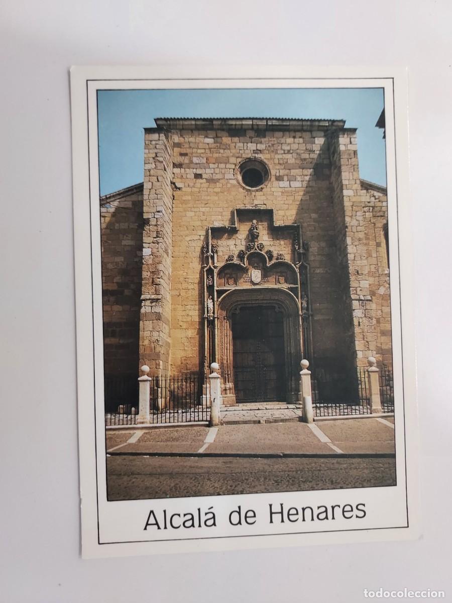 Postales: POSTAL ALCALA DE HENARES IGLESIA MAGISTRAL CATEDRAL. 1993. SIN CIRCULAR. COMERCIAL ARAGONES 15