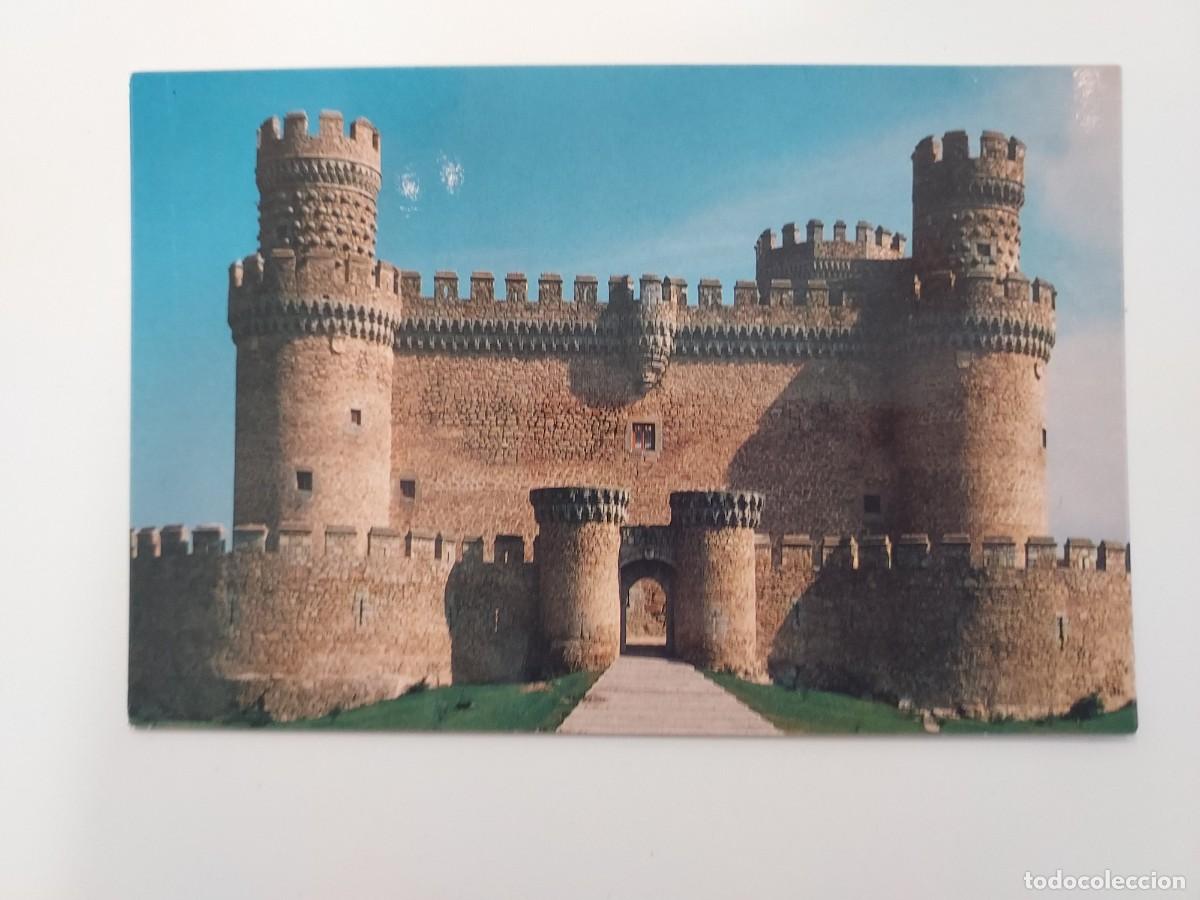 Postales: POSTAL MANZANARES EL REAL CASTILLO RESTAURADO. 1977. SIN CIRCULAR. MADRID