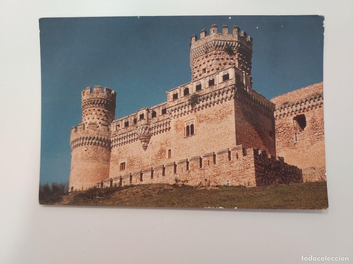 Postales: POSTAL MANZANARES EL REAL CASTILLO SIGLO XV GALERIA TORRE HOMENAJE. SIN CIRCULAR. MADRID
