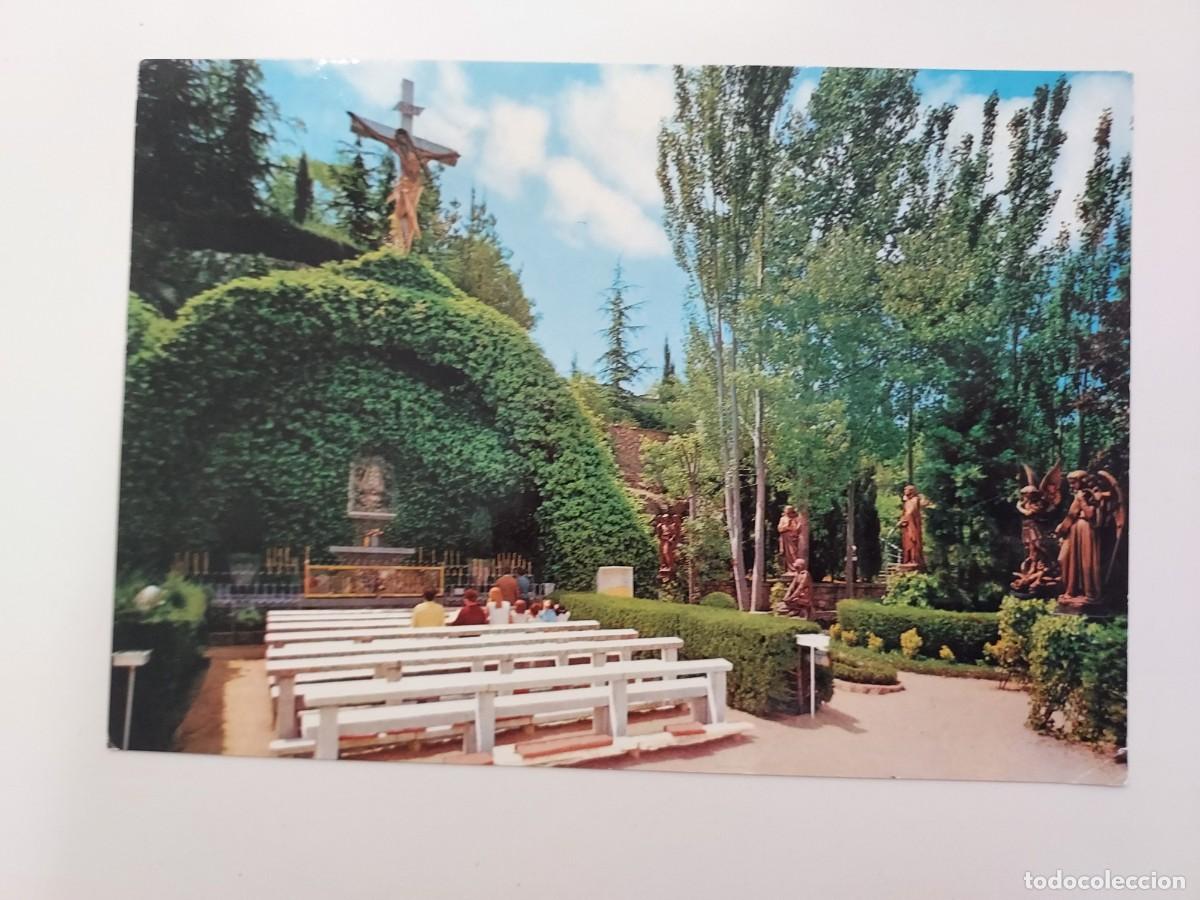 Postales: POSTAL MIRAFLORES DE LA SIERRA GRUTA VIRGEN DE BEGO&Ntilde;A. 1968. CIRCULADA. MADRID