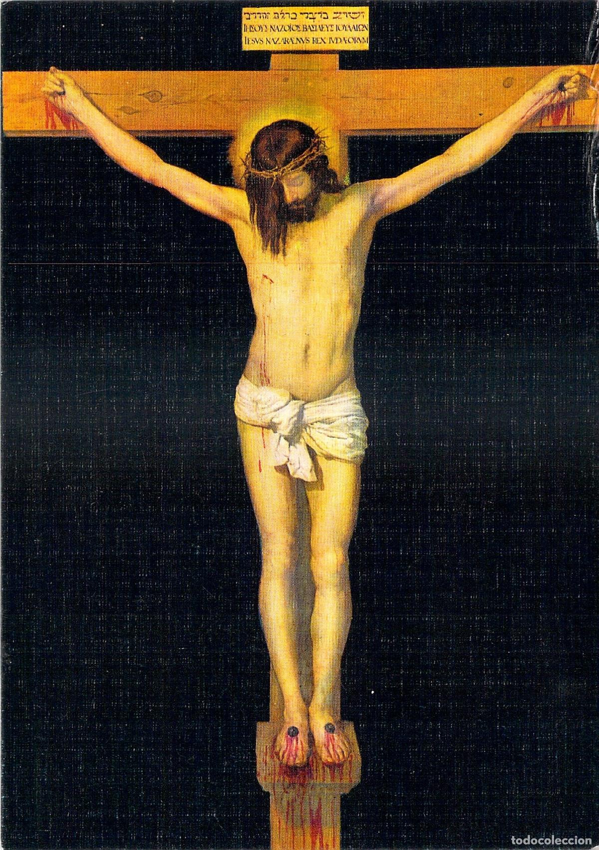 Postales: Postal de arte: El Cristo Crucificado de Diego Vel&aacute;zquez