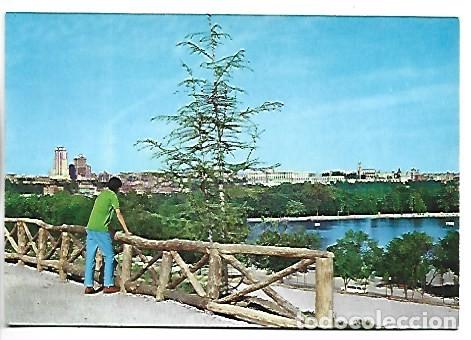 Postales: VISTA DESDE LA CASA DE CAMPO.- MADRID