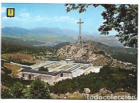 Postales: VISTA PANORAMICA DE LA PARTE POSTERIOR DEL MONUMENTO.- SANTA CRUZ DEL VALLE DE LOS CAIDOS / MADRID