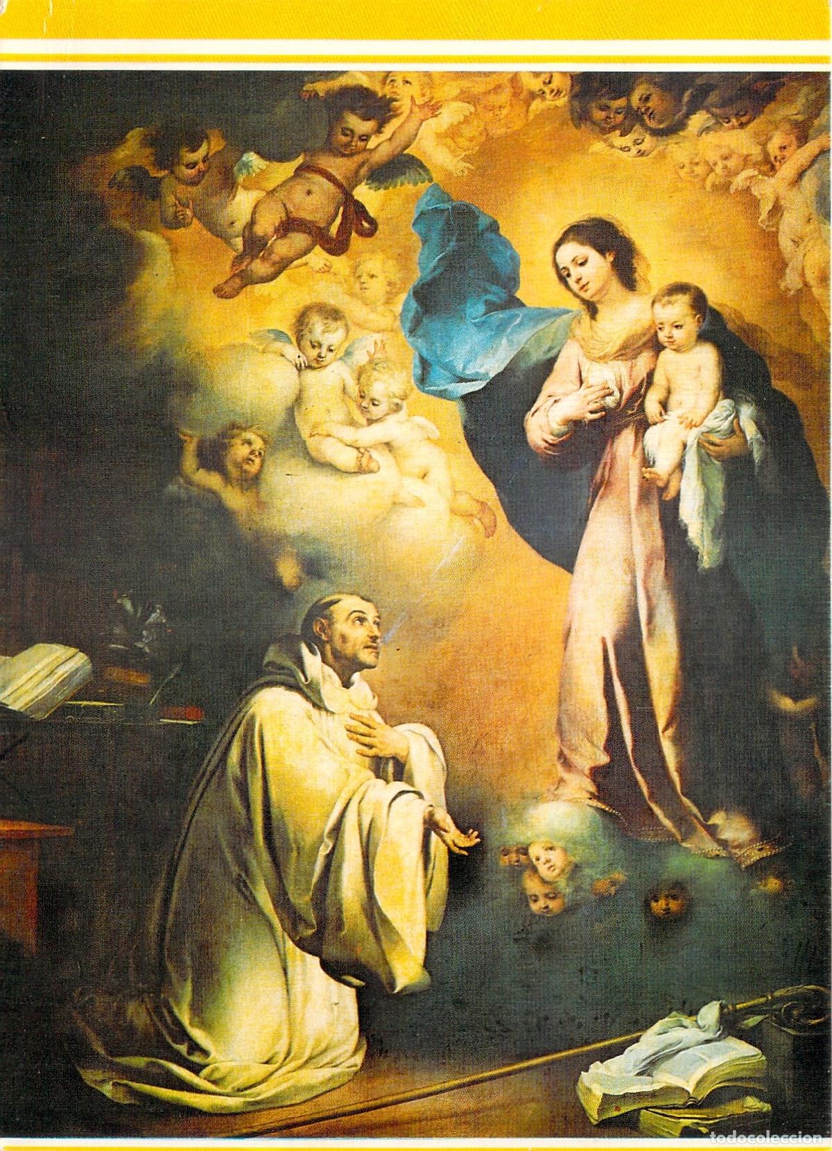 Postcards: Postal de la Aparici&oacute;n de la Virgen a San Bernardo de Murillo