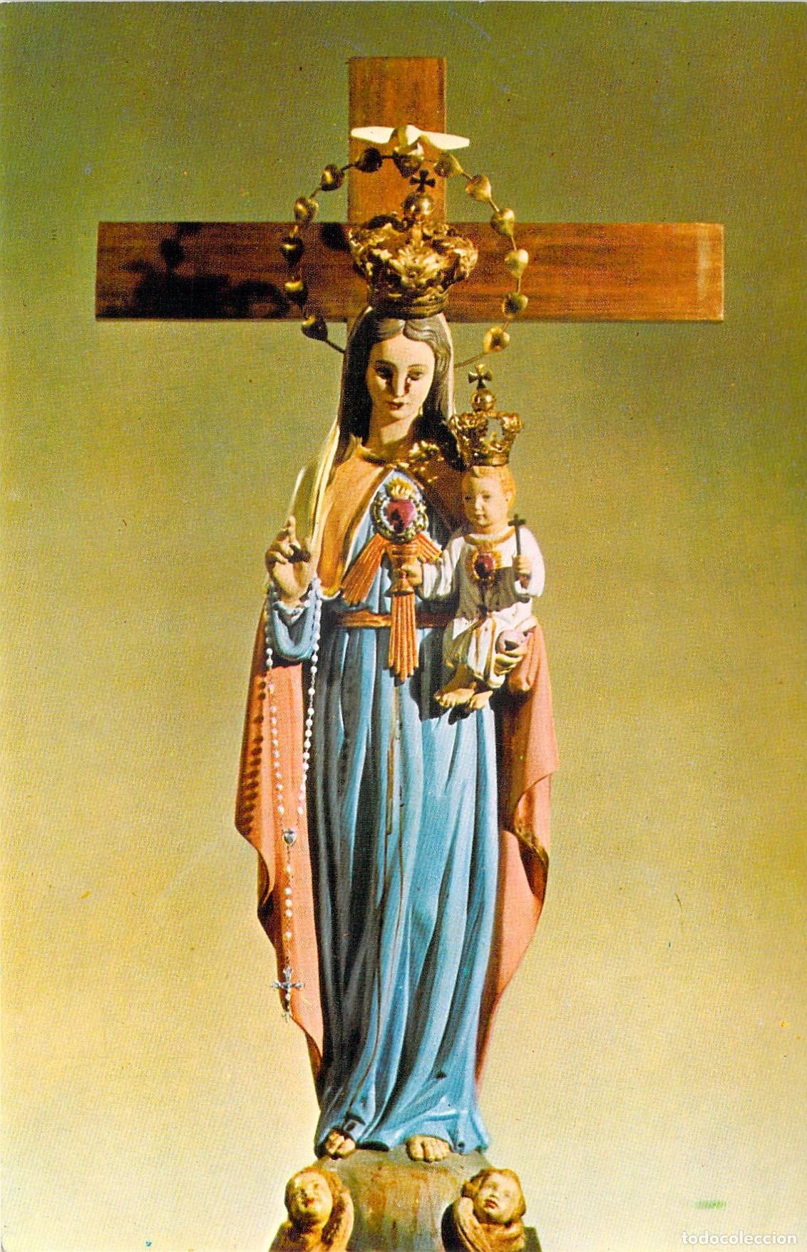 Postales: Postal estampa de la Reina de las V&iacute;ctimas y Madre de los Sacerdotes