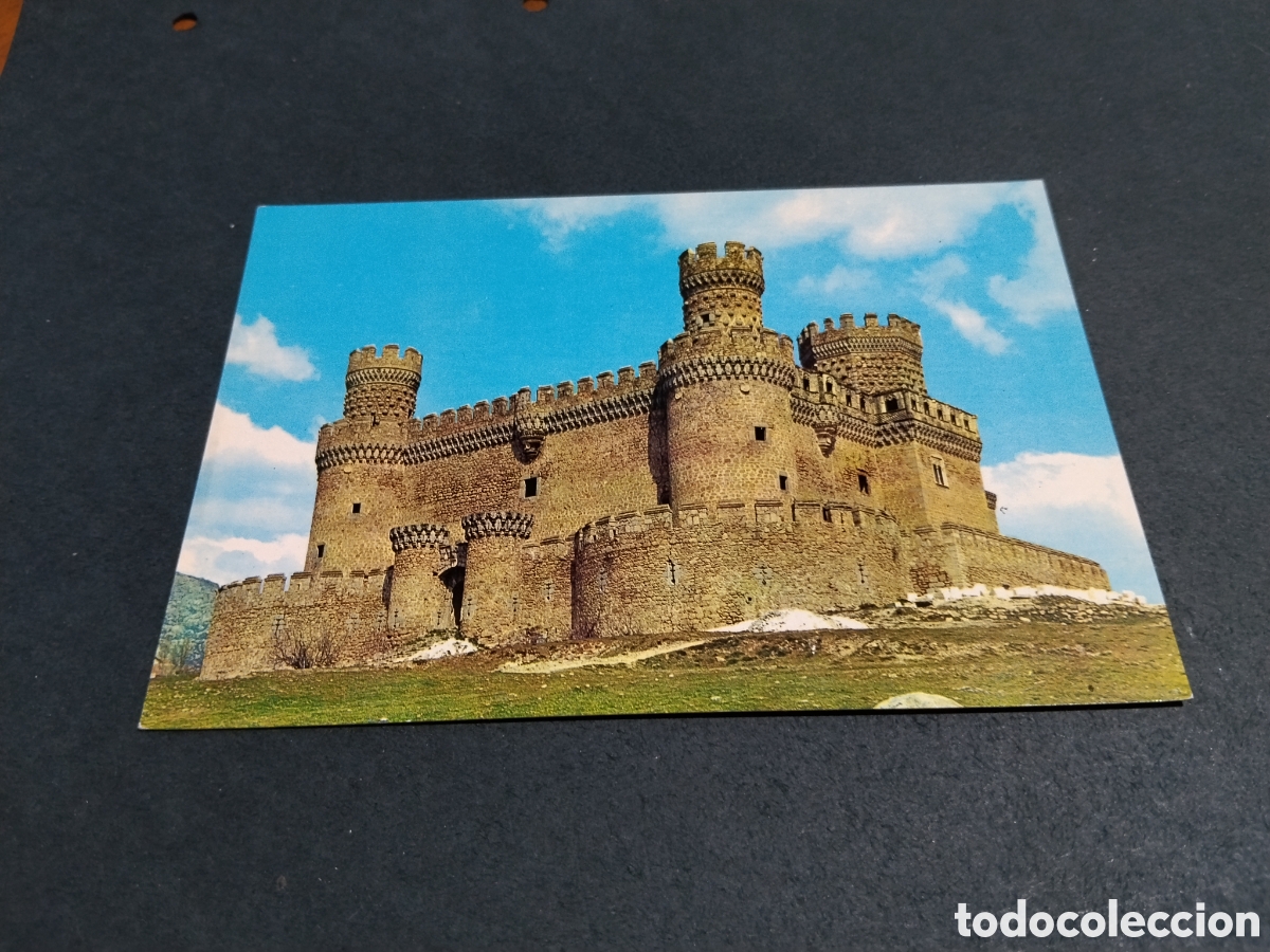Postales: Postal Manzanares del Real, Castillo