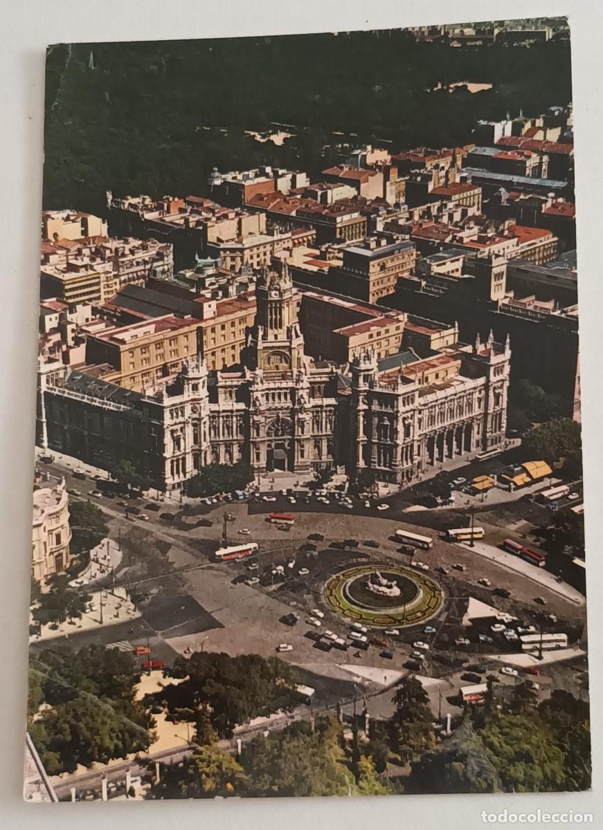 Postales: MADRID. PALACIO DE COMUNICACIONES (1968) - FRANQUEO