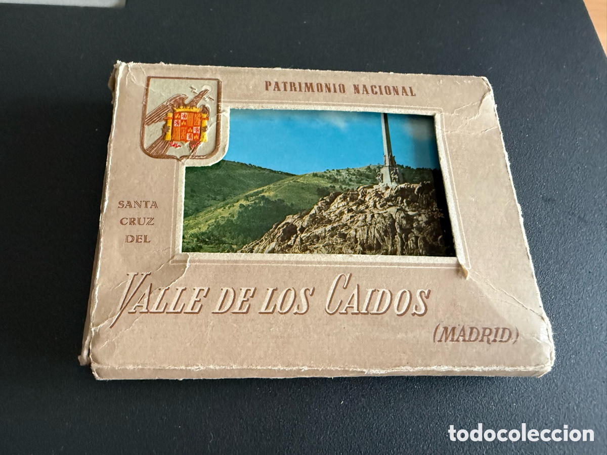 Postales: Bloc Postales. VALLE DE LOS CA&Iacute;DOS. Patrimonio Nacional