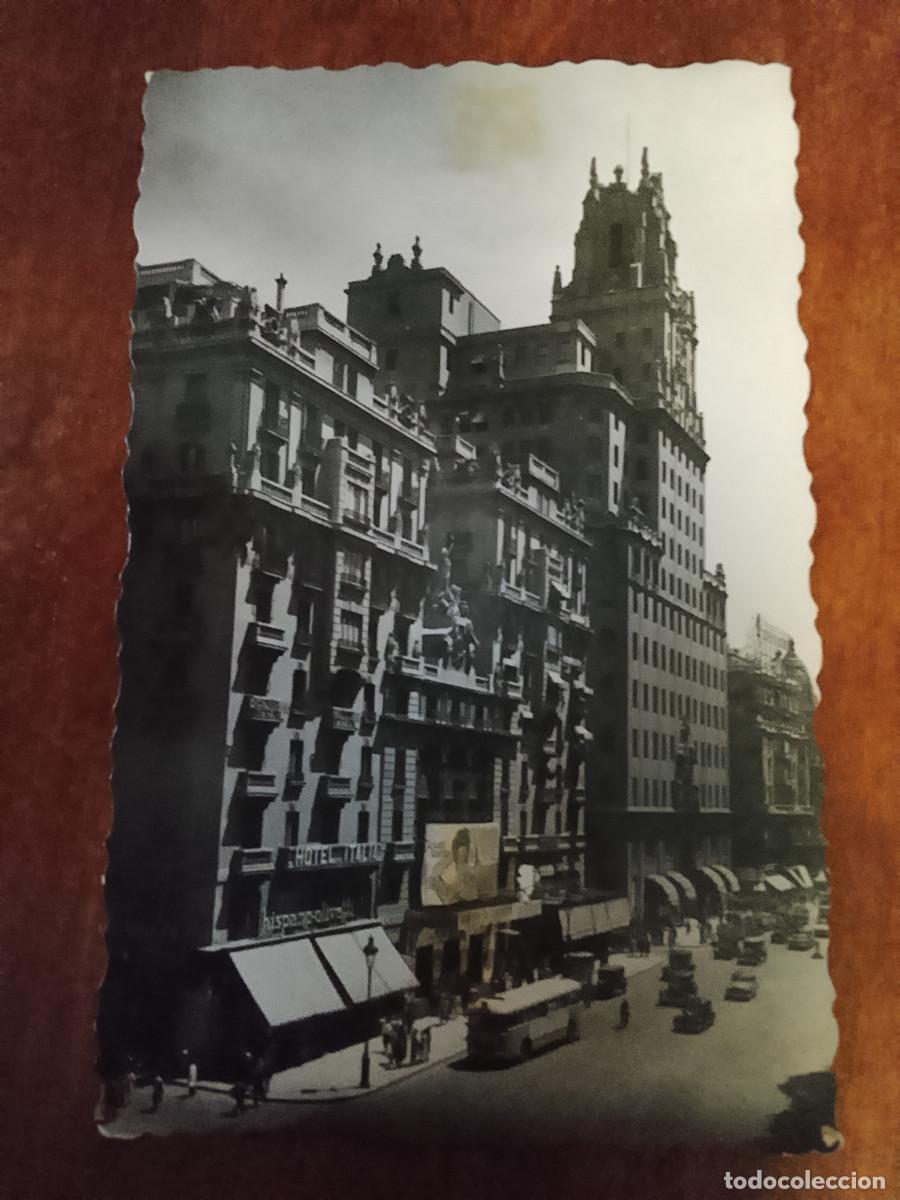 Postales: Postal de Madrid. Edificio Telef&oacute;nica. Avenida de Jos&eacute; Antonio (Gran V&iacute;a) - Foto 1