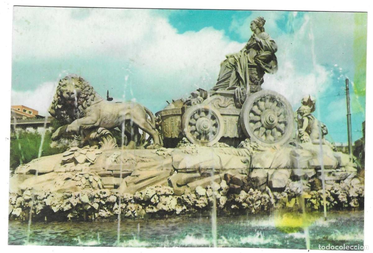 Postales: Postal Madrid. Fuente de la Cibeles. ref. 7-madrid196