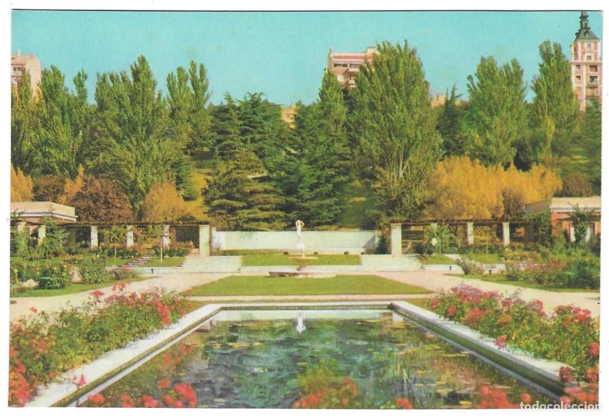 Postales: Postal Madrid. Jardines de la Rosaleda. ref. 7-madrid198