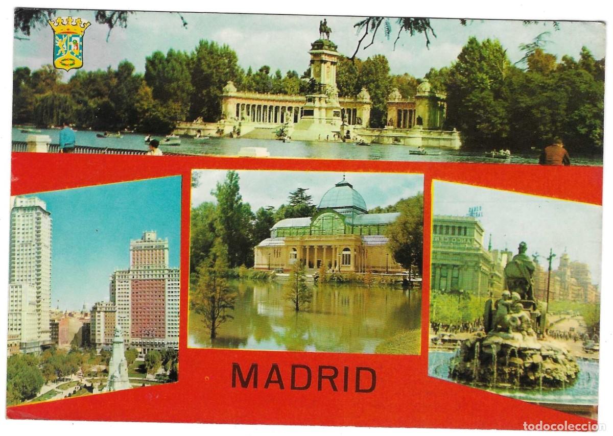 Postales: Postal Madrid. Varias vistas. ref. 7-madrid200