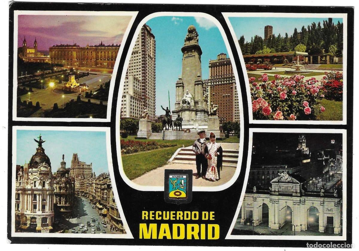 Postales: Postal Madrid. Varias vistas. ref. 7-madrid203