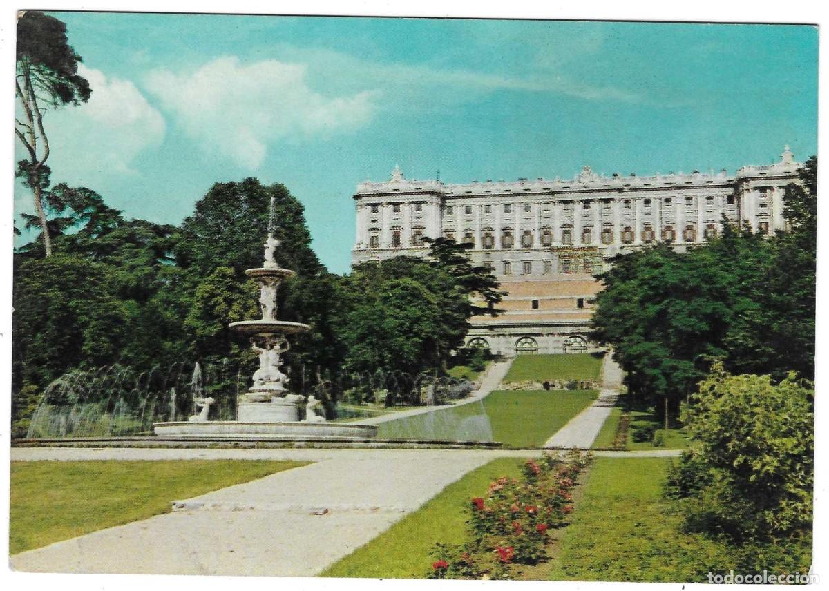 Postales: Postal Madrid. Palacio Real. Jardines de Campo del Moro. ref. 7-madrid206