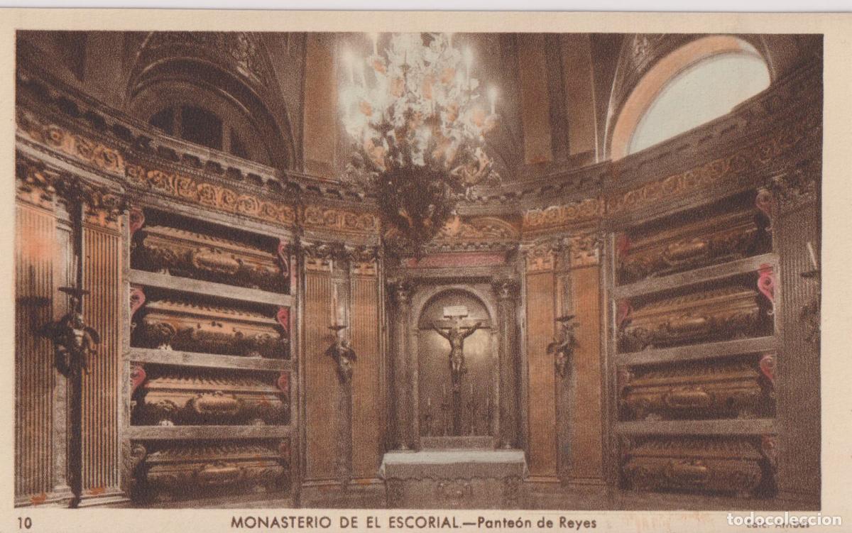 Postales: MONASTERIO DE EL ESCORIAL, PANTEON DE REYES - EDICIONES ARRIBAS N&ordm;10 - S/C