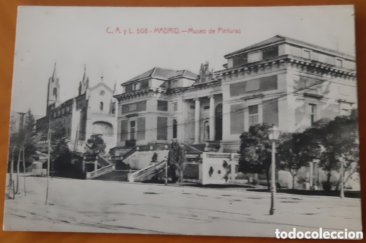 Postales: Postal Madrid. Museo de Pinturas. Sin escribir. R10200