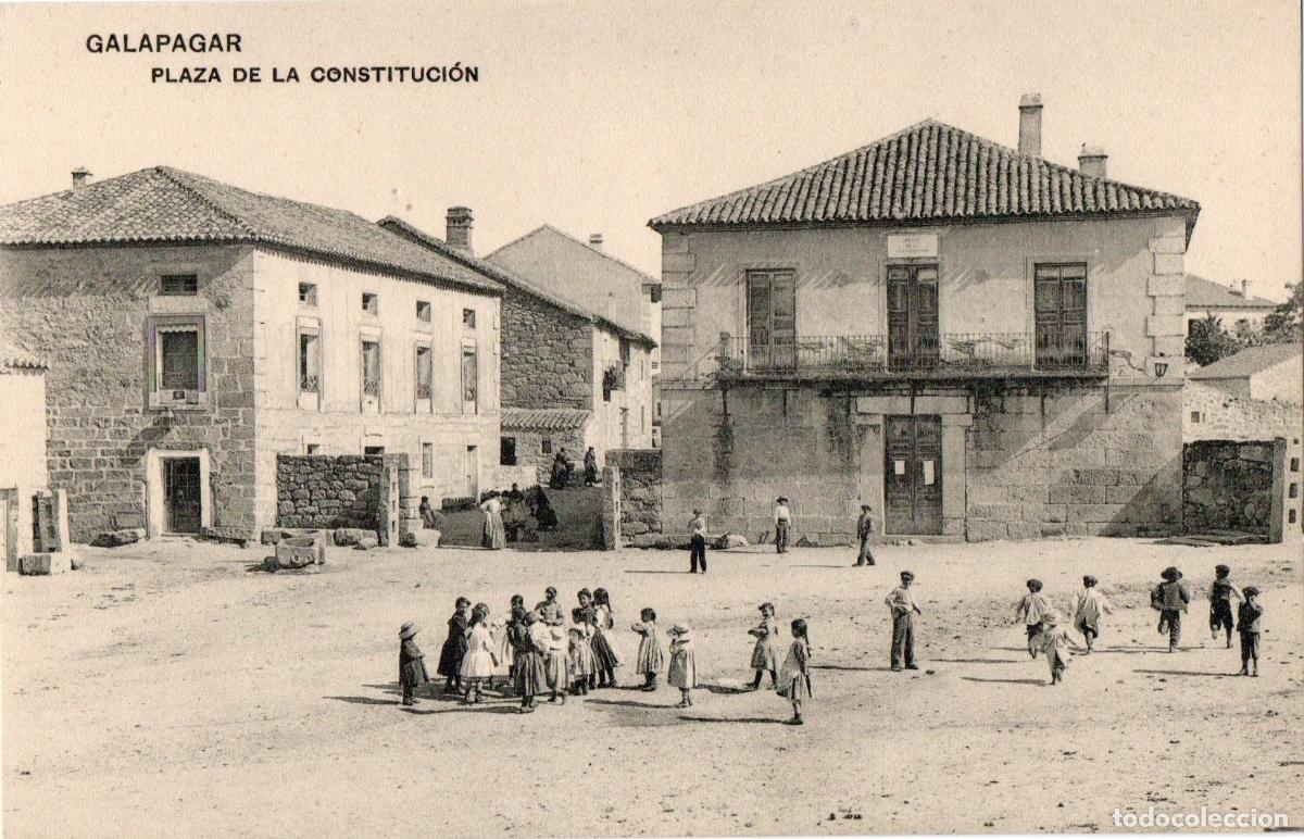 Postales: GALAPAGAR PLAZA DE LA CONSTITUCION