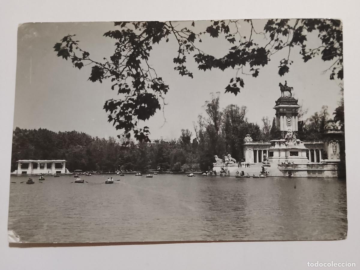 Postales: Postal de Madrid. Estanque de El Retiro