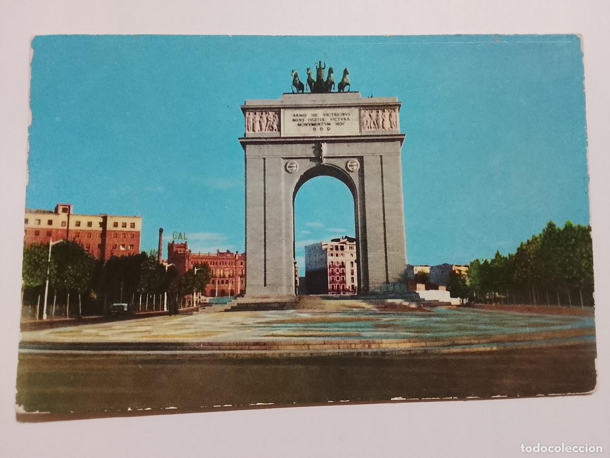 Postales: Postal de Madrid. Arco de la Victoria