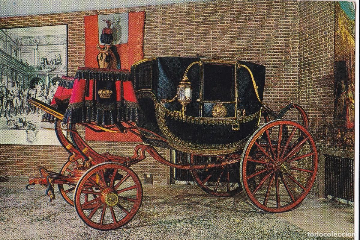 Postkarten: Madrid. Museo de Carruajes. Ed Patrimonio Nacional N&ordm; 190. Antigua postal.