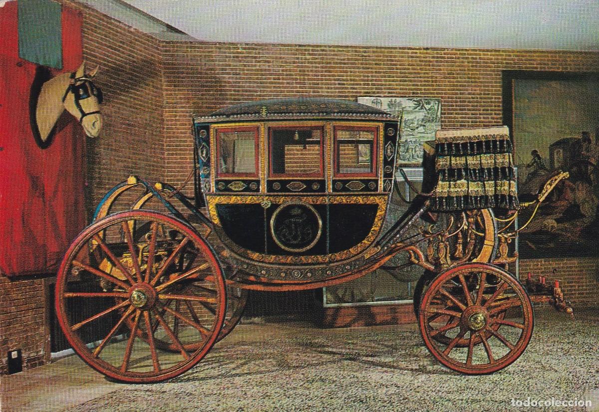 Postkarten: Madrid. Museo de Carruajes. Ed Patrimonio Nacional N&ordm; 192. Antigua postal.
