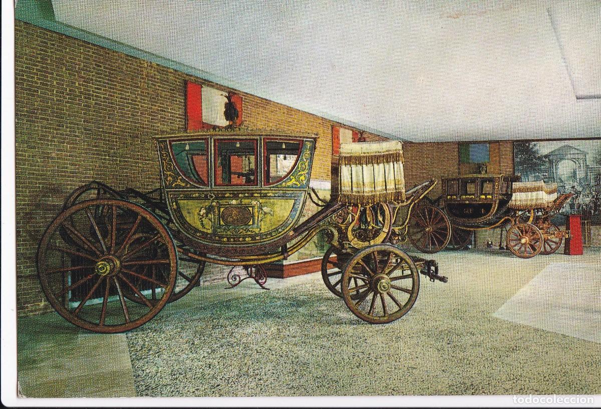 Postkarten: Madrid. Museo de Carruajes. Ed Patrimonio Nacional N&ordm; 196. Antigua postal.