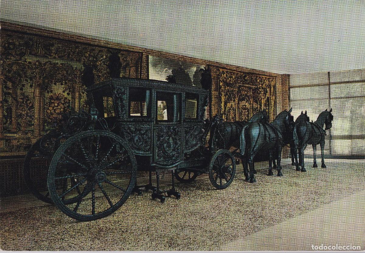 Postkarten: Madrid. Museo de Carruajes. Ed Patrimonio Nacional N&ordm; 194. Antigua postal.