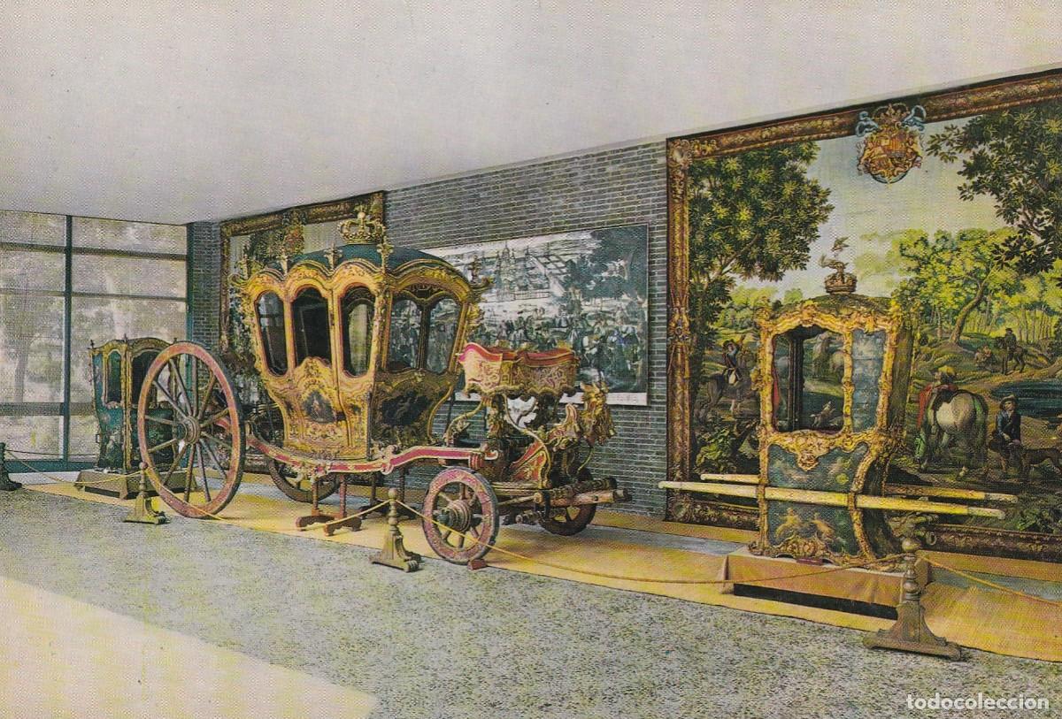 Postkarten: Madrid. Museo de Carruajes. Ed Patrimonio Nacional N&ordm; 180. Antigua postal.