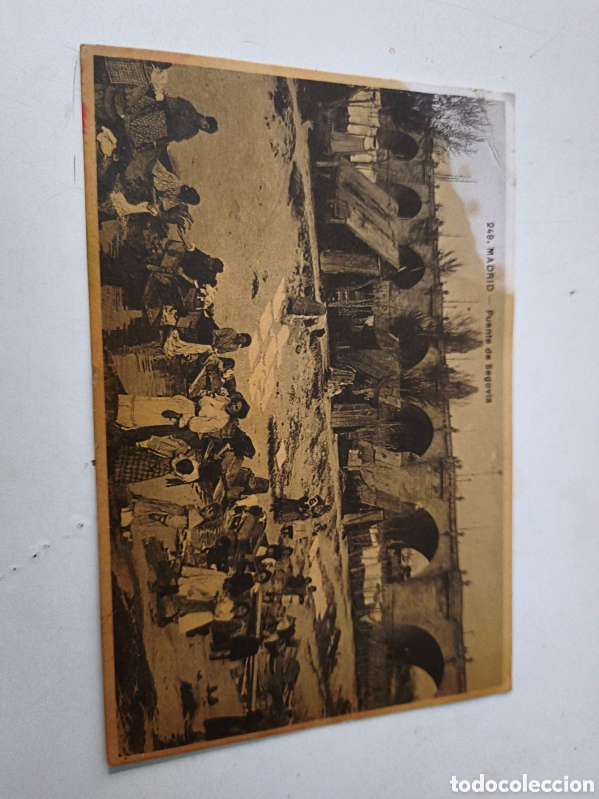 Postcards: Postal Madrid. Puente de Segovia