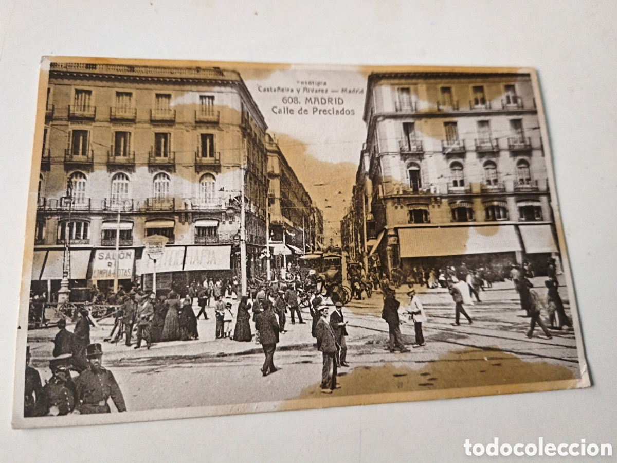 Postcards: Postal. Madrid. Calle Preciados