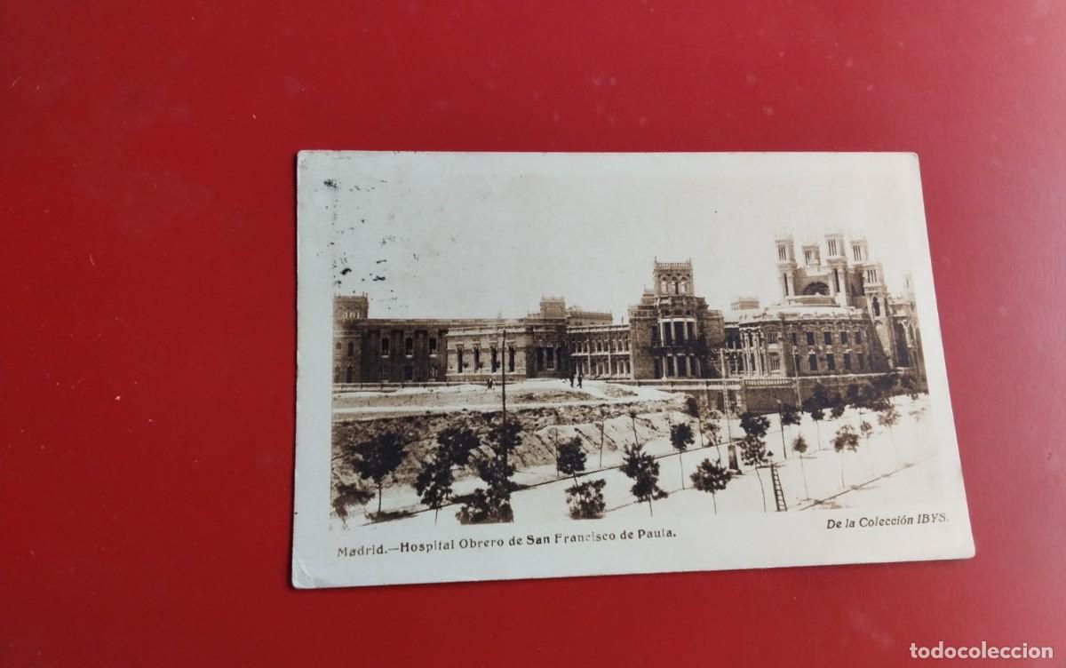 Postales: MADRID , POSTAL ANTIGUA , BLANCO Y NEGRO - Foto 2