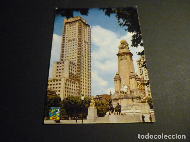 Postales: MADRID PLAZA DE ESPA&Ntilde;A TARJETA POSTAL