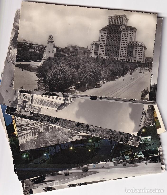 Postais: Interesante conjunto de 12 postales, todas diferentes, del Edificio Espa&ntilde;a de Madrid