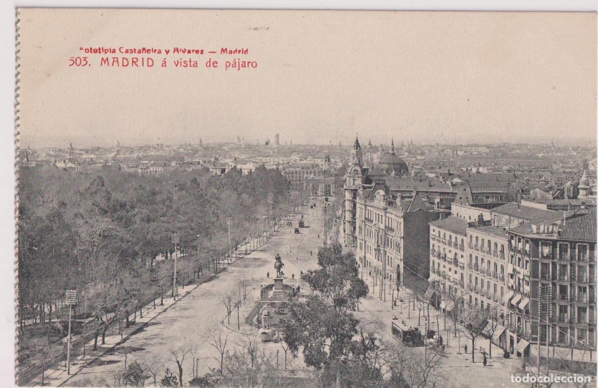Postales: MADRID A VISTA DE P&Aacute;JARO - FOTOTIPIA CASTA&Ntilde;EIRA Y ALVAREZ N&ordm;503 - S/C