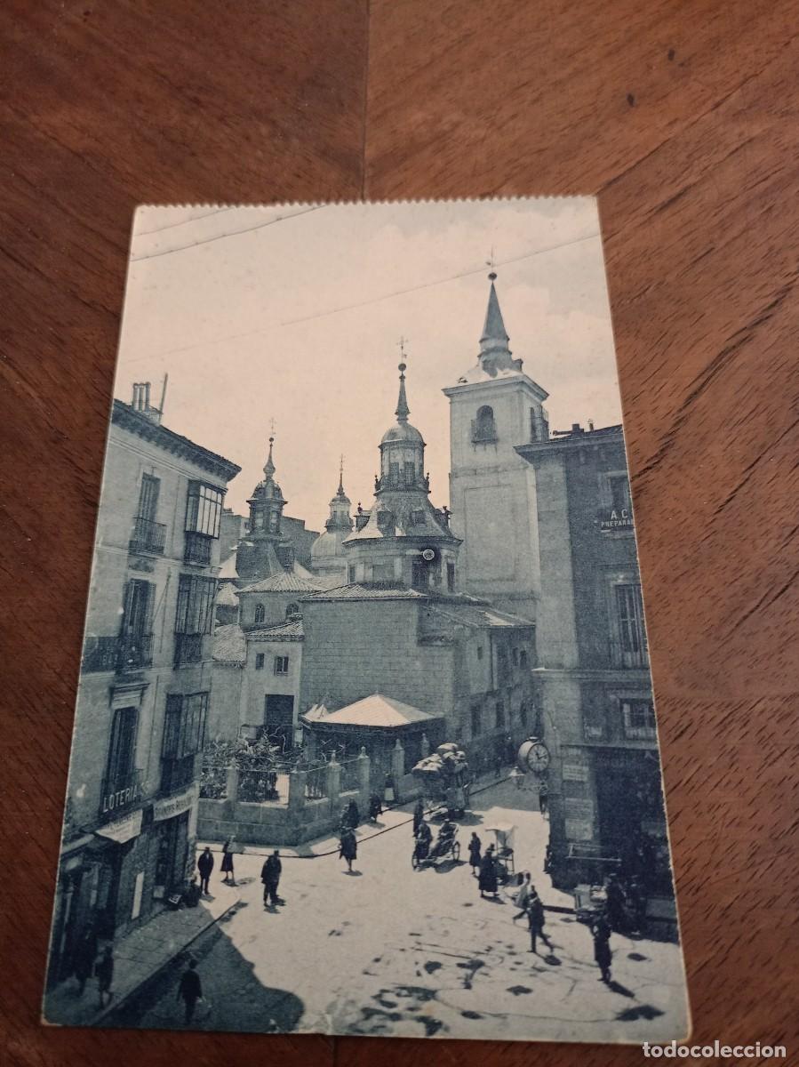 Postales: Postal iglesia de San Sebasti&aacute;n. MADRID