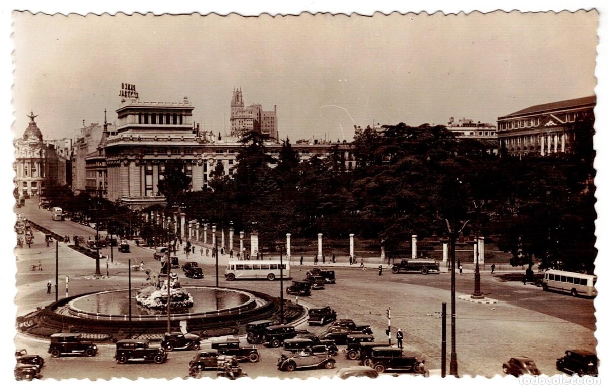 Postales: POSTAL DE MADRID &rdquo;CIBELES Y CALLE DE ALCAL&Aacute;&rdquo;