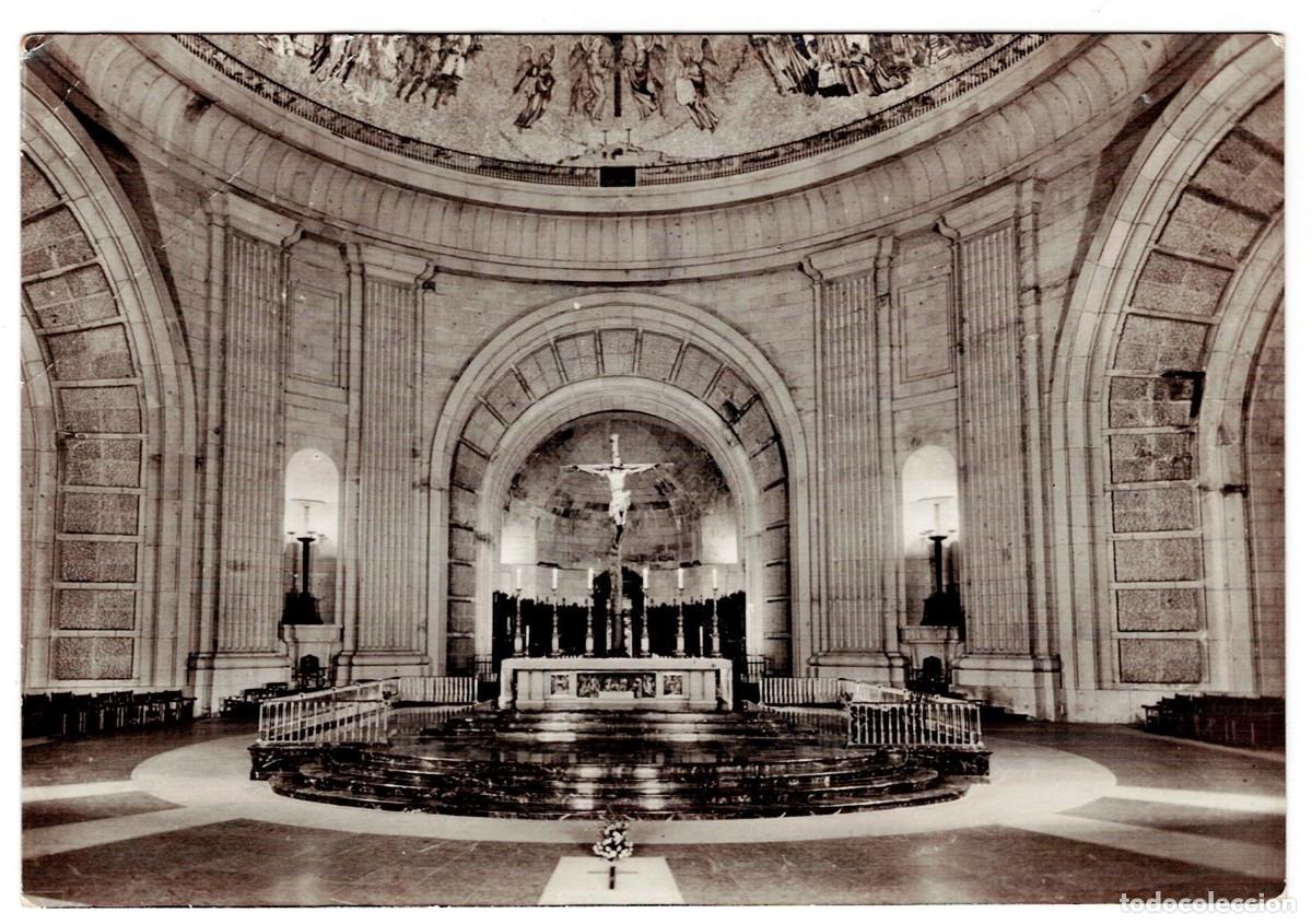 Postales: POSTAL DE MADRID &ldquo;BAS&Iacute;LICA DEL VALLE DE LOS CA&Iacute;DOS&rdquo; SIN CIRCULAR