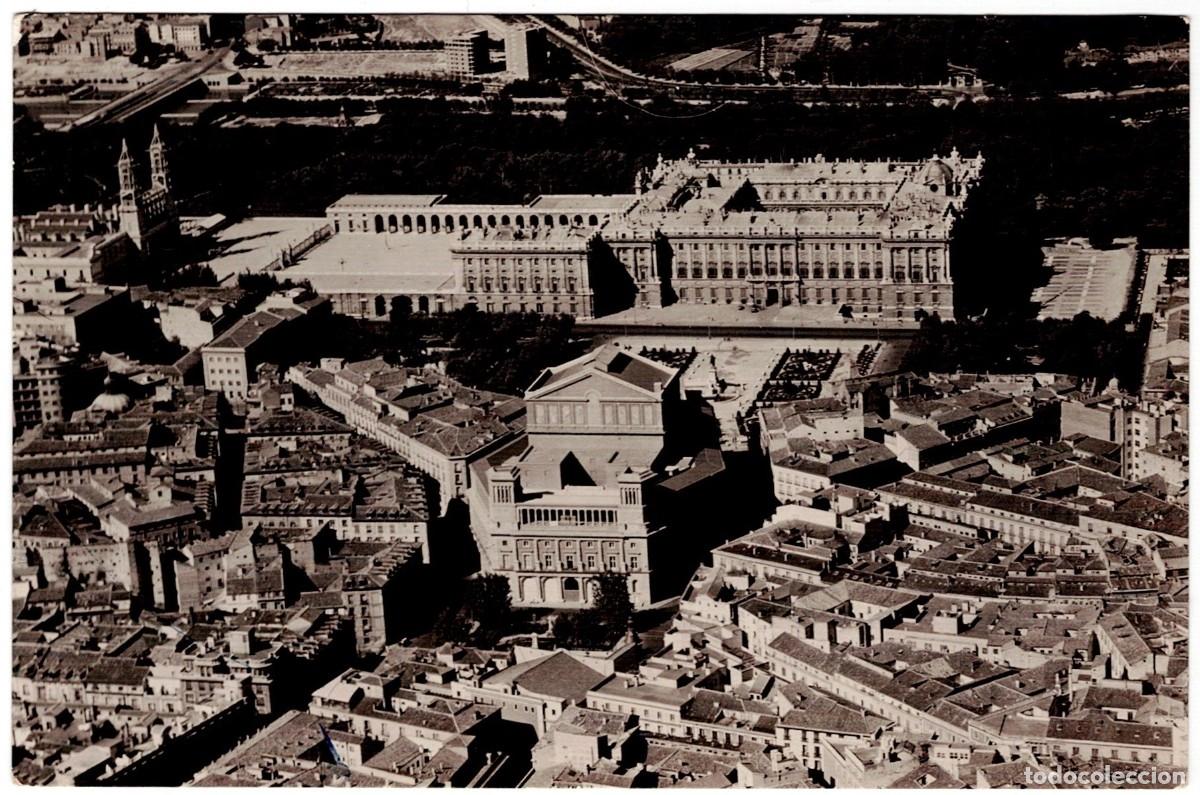 Postales: POSTAL DE MADRID SIN CIRCULAR PALACIO DE ORIENTE - Foto 1