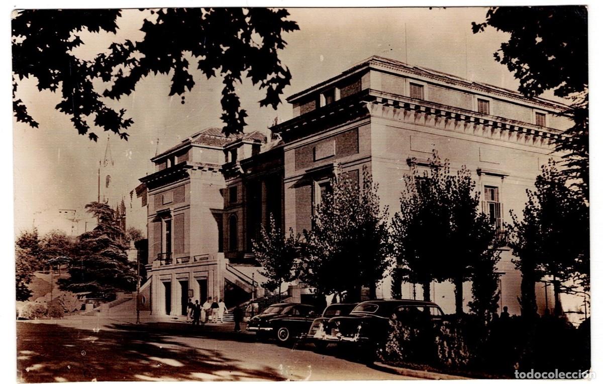 Postales: POSTAL DE MADRID MUSEO DEL PRADO (CIRCULADA 1.954)