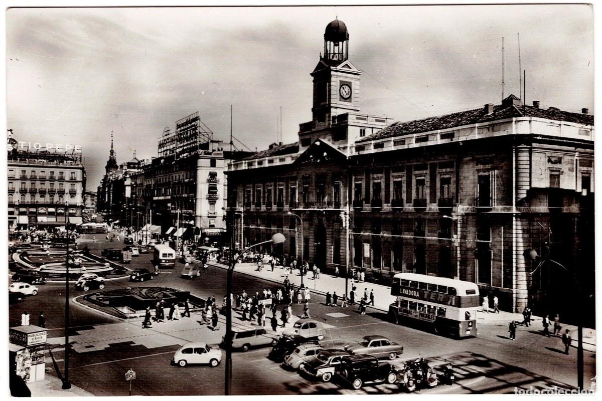 Postales: POSTAL DE MADRID PUERTA DEL SOL (SIN CIRCULAR) - Foto 1