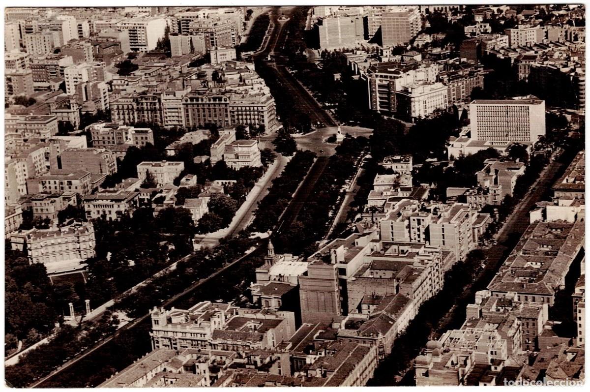 Postales: POSTAL DE MADRID PASEO DE LA CASTELLANA (SIN CIRCULAR)