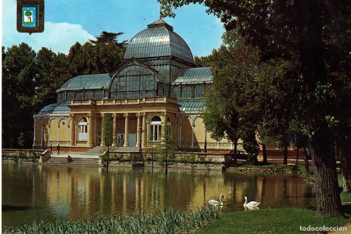 Postales: :::: LC589 - POSTAL - MADRID - PALACIO DE CRISTAL - RETIRO