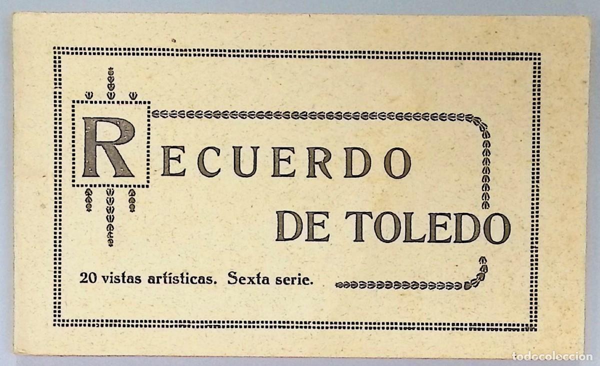 Postales: Recuerdo de Toledo. 20 vistas art&iacute;sticas. Sexta serie.Grafos, Madrid, [ca. 1920-1935].