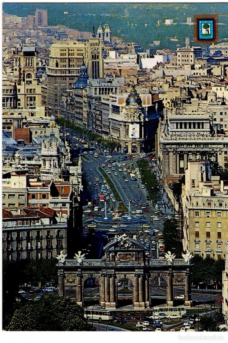 Postales: POSTAL DE MADRID, PUERTA DE ALCALA (CIRCULADA) - Foto 1