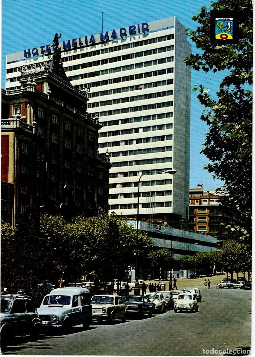 Postales: POSTAL DE MADRID, HOTEL MELIA (CIRCULADA)