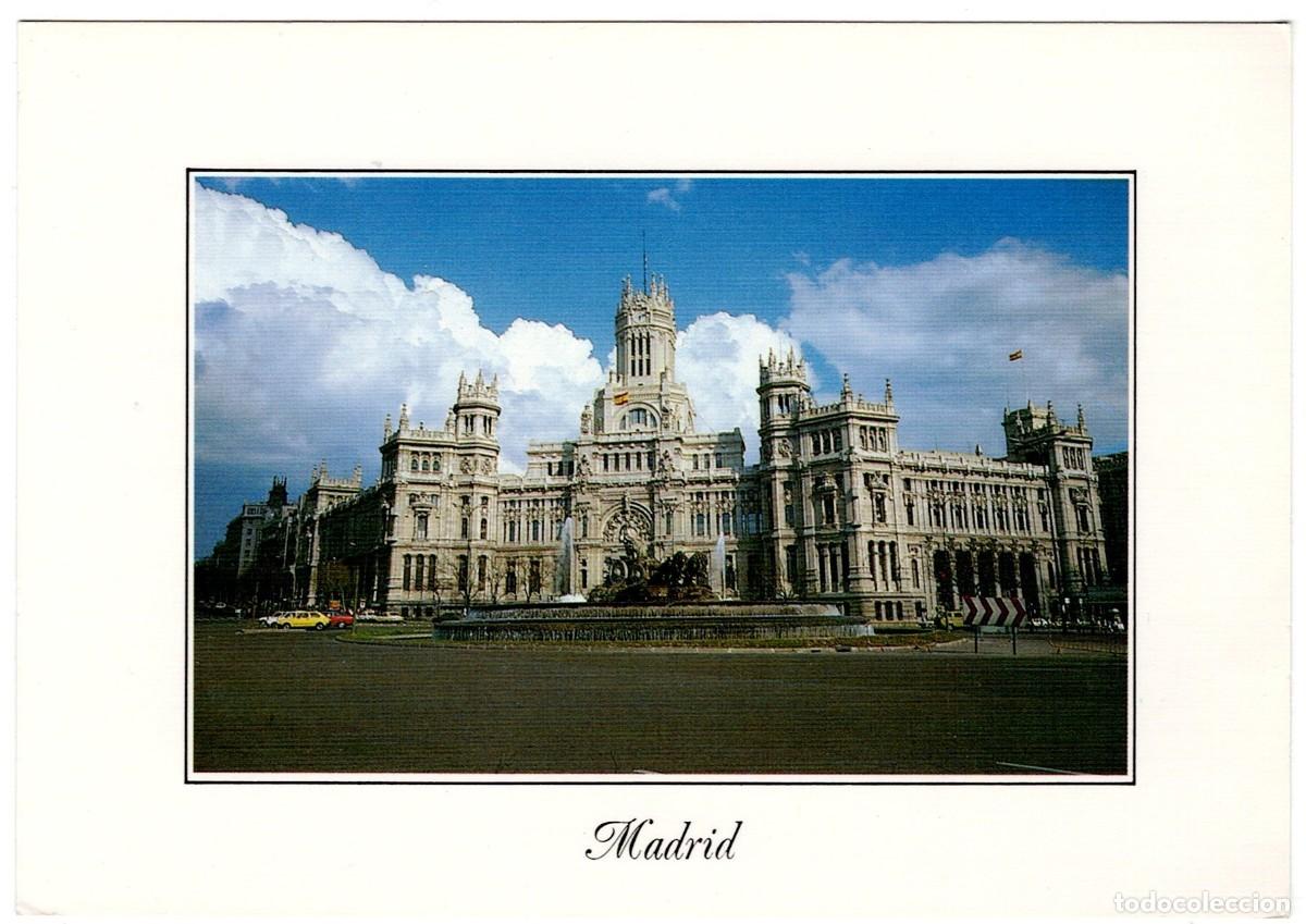 Postales: POSTAL DE MADRID, PLAZA DE CIBELES (CIRCULADA)