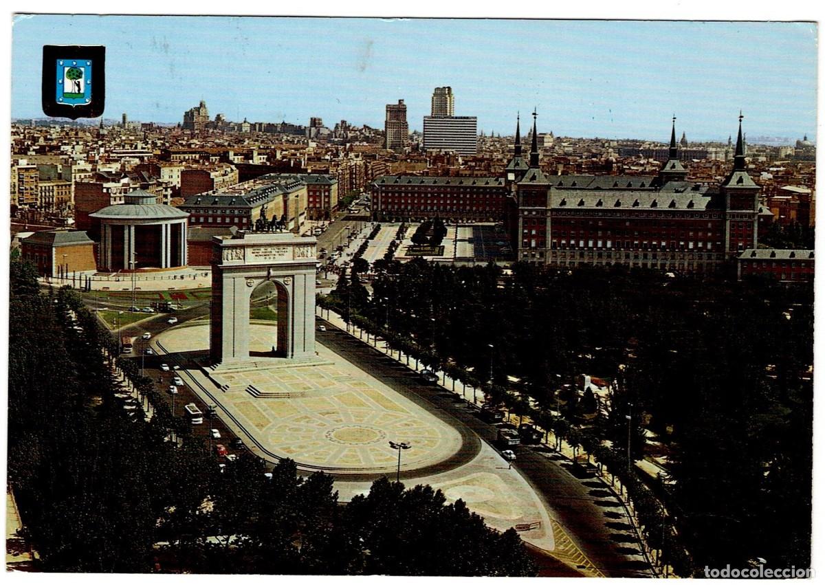 Postales: POSTAL DE MADRID, ARCO DEL TRIUNFO (CIRCULADA) - Foto 1
