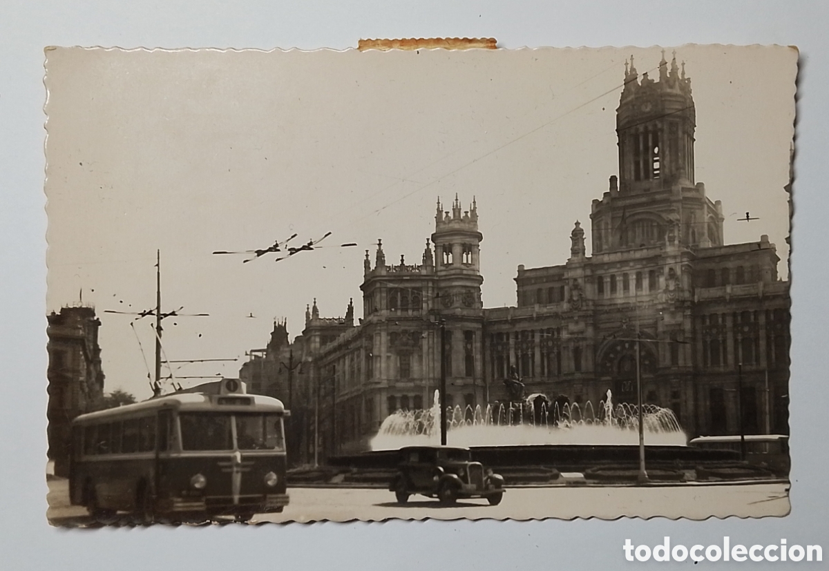 Postales: Postal Madrid Palacio de Comunicaciones La Cibeles