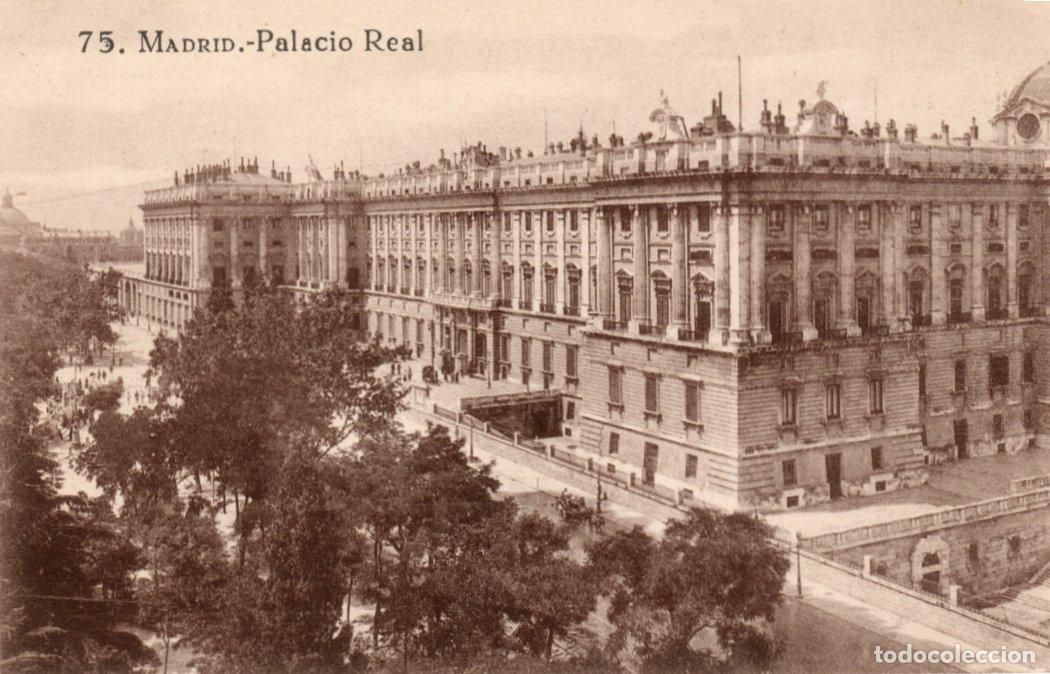 Postcards: BONITA POSTAL - MADRID - PALACIO REAL - GRAFOS